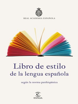cover image of Libro de estilo de la lengua española